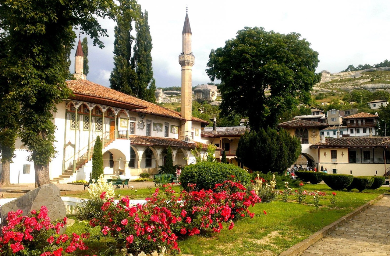 Ханский дворец в Бахчисарае в Крыму